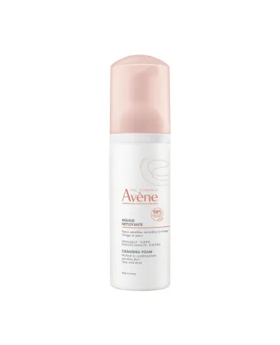 Avene Pianka oczyszczająca, 150 ml - Delikatnie oczyszczająca pianka, która usuwa makijaż oraz eliminuje zanieczyszczenia i nadmiar sebum