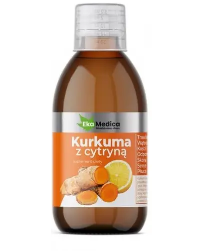 EkaMedica Kurkuma z Cytryną, sok 250 ml