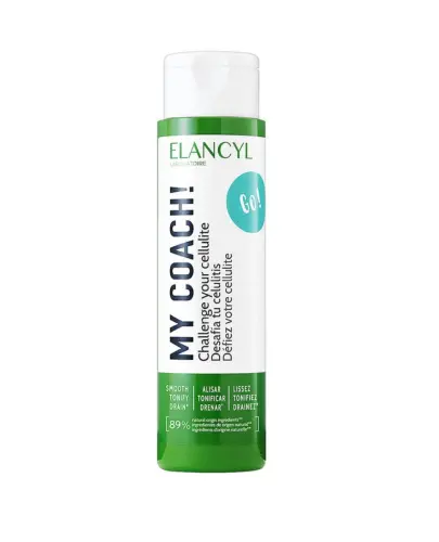 Elancyl My Coach, krem redukujący cellulit, 200 ml - Krem redukujący cellulit, który zmniejsza oraz wygładza guzki cellulitowe