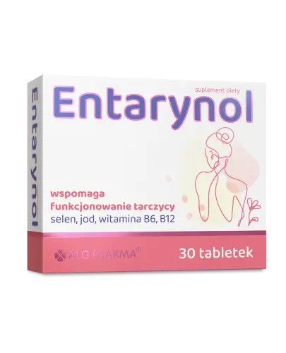 Entarynol, tabletki 30 sztuk - Tabletki wspomagające funkcjonowanie tarczycy