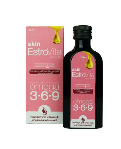 EstroVita Skin, 150 ml - Kompozycja składników wspierających zdrowie skóry