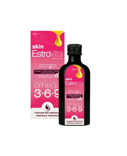 EstroVita Skin Cherry Sakura, 150 ml - Kompozycja składników wspierających zdrowie skóry