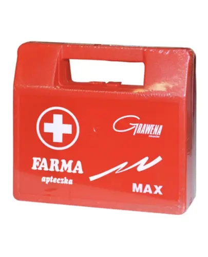 Farma Max Apteczka czerwona, 1 sztuka - Element wyposażenia każdego samochodu