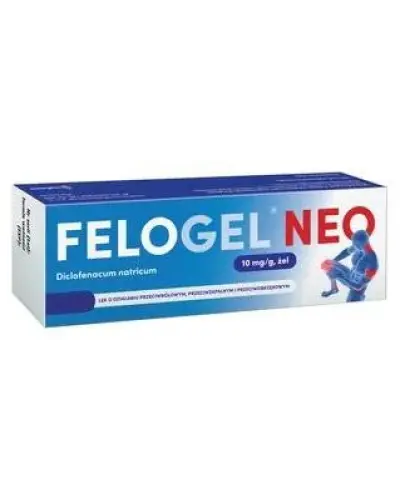 Felogel Neo 10 mg/g, 60 g - Na łagodzenie bólu i obrzęków po urazach