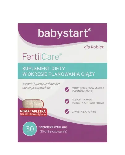 FertilCare tabletki, 30 sztuk - Wspomagające w okresie planowania ciąży