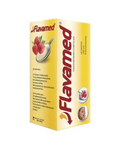 Flavamed syrop, 100 ml - Ambroxoli hydrochloridum 15 mg/5 ml, syrop