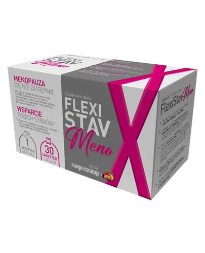 Flexistav Meno, 30 saszetek - Wsparcie stawów w okresie menopauzy