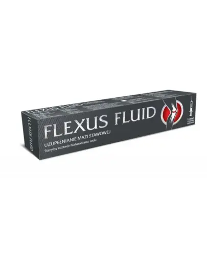 Flexus Fluid 10 mg/ml 1 ampułko-strzykawka, 2,5 ml - Kwas hialuronowy do iniekcji dostawowych