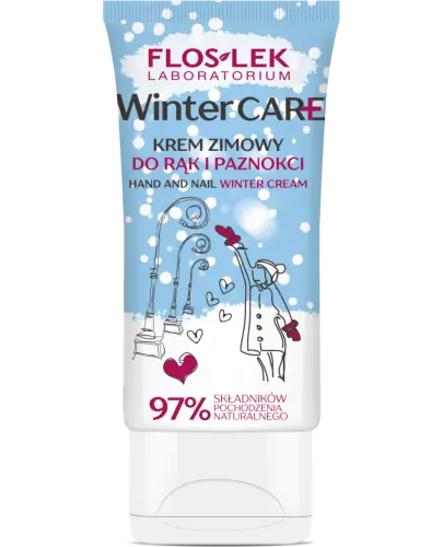 Flos Lek Winter Care, zimowy krem do rąk i paznokci, 50 ml - Zabezpiecza skórę oraz zapewnia jej odpowiednie odżywienie i nawilżenie