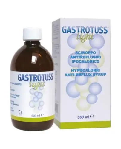 Gastrotuss light syrop, 500 ml - Syrop tworzący mechaniczną barierę antyrefluksową i usuwa objawy refluksu oraz zgagi