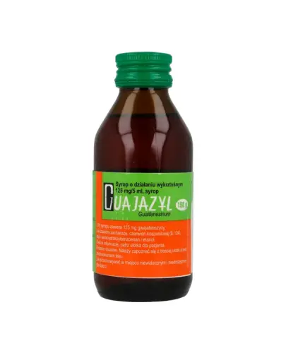 Guajazyl syrop, 150 g - Syrop wykrztuśny na kaszel