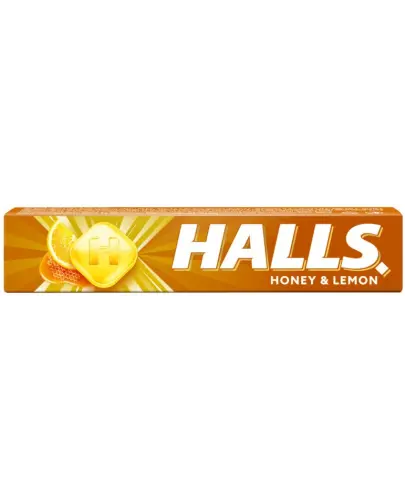 Halls Honey & Lemon, cukierki 33,5 g - O smaku miodu i cytryny