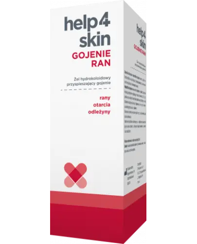 Help4Skin Gojenie Ran żel, 75 g - Przyspiesza gojenie ran, zmniejsza ryzyko powstawania blizn i strupów