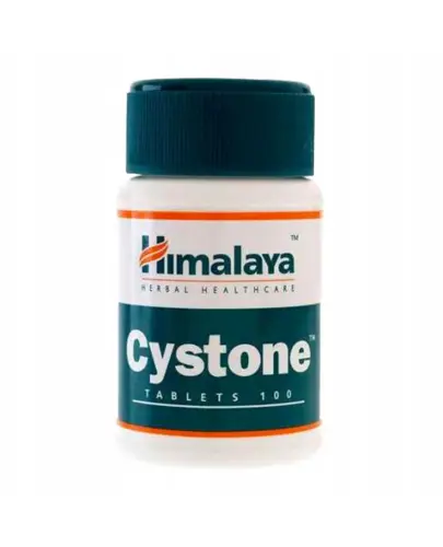 Himalaya Cystone, 100 tabletek - Suplement diety z ekstraktami ziołowymi, które wspomagają prawidłowe funkcjonowanie układu moczowego i nerek