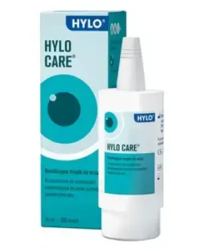 Hylo-Care, krople  do oczu, 10 ml - Krople do oczu z dekspantenolem i kwasem hialuronowym