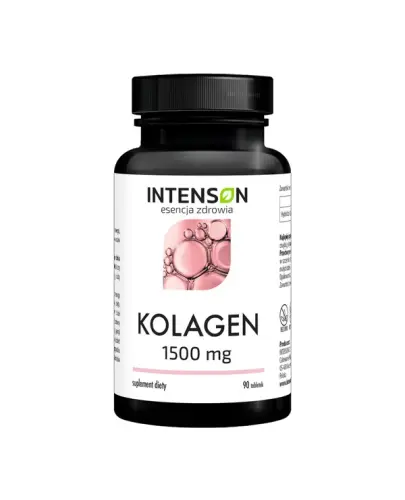 Intenson Kolagen, 90 tabletek - Zhydrolizowany kolagen wieprzowy