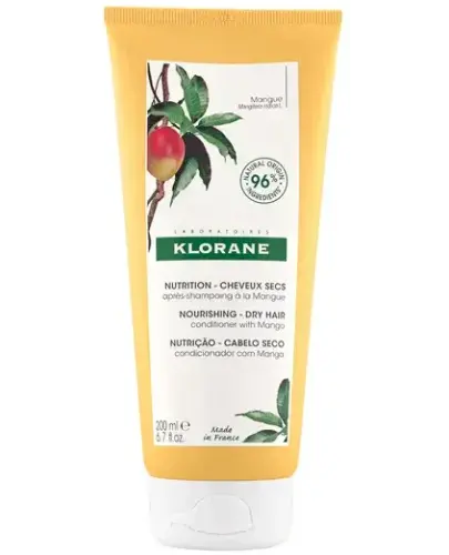 Klorane Odżywka z mango, 200 ml - Ułatwia rozczesywanie, do włosów suchych