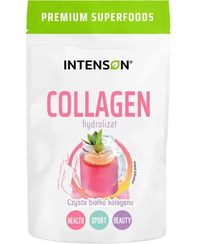 Collagen hydrolizat, proszek do rozpuszczania, 60 g - Hydrolizat kolagenu w proszku do rozpuszczania i picia