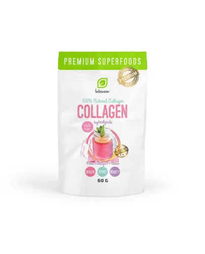 Collagen hydrolizat, proszek do rozpuszczania, 60 g - Hydrolizat kolagenu w proszku do rozpuszczania i picia