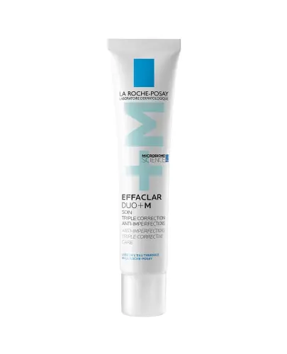 La Roche-Posay Effaclar Duo+ M Krem o potrójnym działaniu przeciw niedoskonałościom, 40 ml - Zaskórniki, wypryski, przebarwienia potrądzikowe