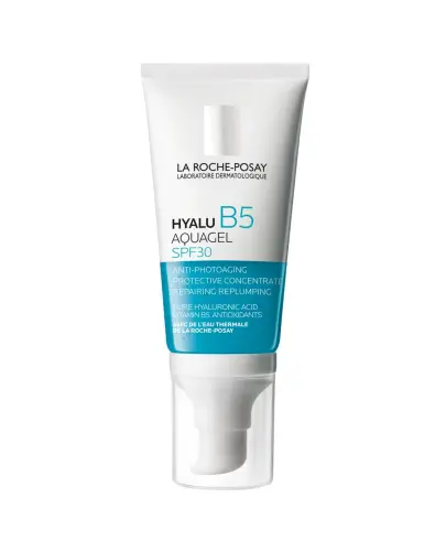 La Roche-Posay Hyalu B5 Aquagel Żel-krem ochronny przeciw fotostarzeniu SPF 30, 50 ml - Codzienna wysoka ochrona przeciw starzeniu się skóry