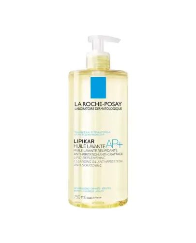 La Roche-Posay Lipikar AP+ Odżywczy olejek myjący, 750 ml - Dla skóry skłonnej do atopii