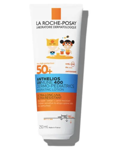 La Roche-Posay Anthelios UVMune Dermo-Pediatrics Nawilżajace mleczko SPF50+, 250 ml - Dla dzieci