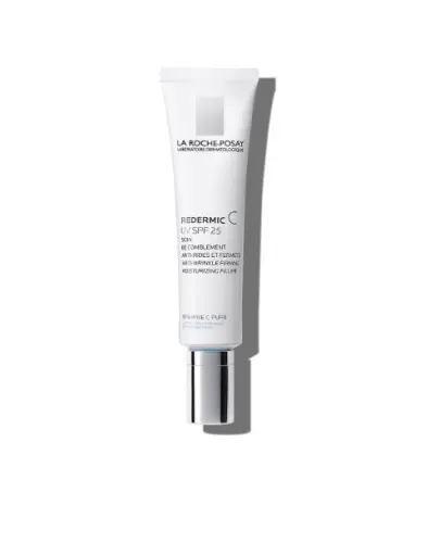 La Roche Redermic C UV SPF 25 krem, 40 ml - Intensywnie nawilżająca i ujędrniająca pielęgnacja z czystą witaminą C