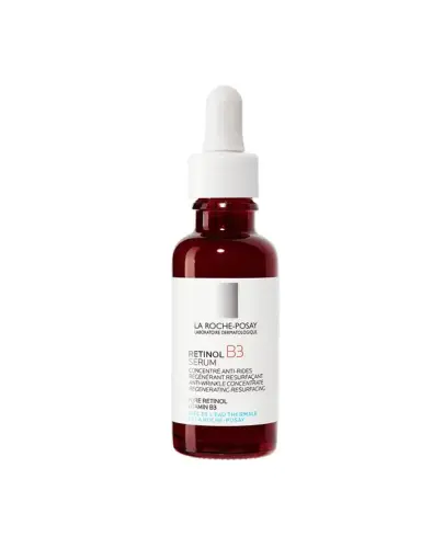 La Roche-Posay Retinol B3 Serum przeciwzmarszczkowe, 30 ml - Koryguje oznaki starzenia się skóry: widoczne, głębokie zmarszczki i przebarwienia