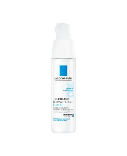 La Roche-Posay Toleriane Dermallergo Fluid regenerująco-nawilżający, 40 ml - Zapewnia natychmiastowe nawilżenie i ukojenie podrażnionej skóry