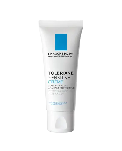 La Roche-Posay Toleriane Sensitive Krem nawilżający, 40 ml  - Krem z ceramidami dla dorosłych i dzieci od 3. miesiąca życia