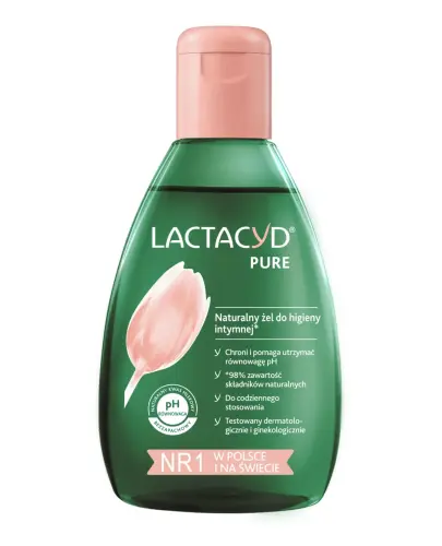 Lactacyd Pure Żel do higieny 200ml - Do pielegnacji strefy intymnej