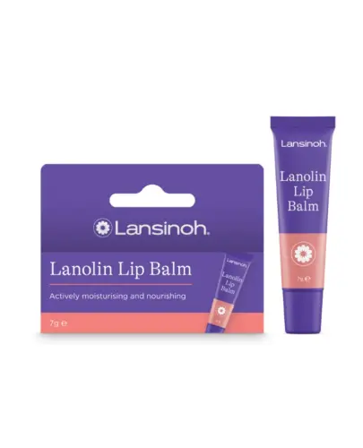 Lansinoh HPA Lip Balm Balsam do ust z lanoliną, 7 g - Pomaga ukoić i ochronić wysuszone, popękane usta