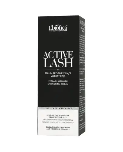 L'biotica ActiveLash Serum przyspieszające wzrost rzęs, 3,5 ml  - Activelash L’biotica to rewolucyjne wydłużenie i zagęszczenie rzęs