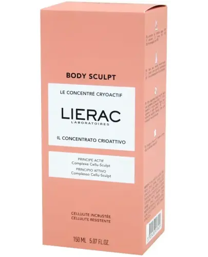 Lierac Body Sculpt Koncentrat krioaktywny, 150 ml - Redukuje cellulit i ujędrnia