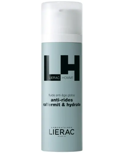 Lierac Homme Wszechstronna Emulsja anti-aging, 50 ml - Emulsja do twarzy i oczu dla mężczyzn