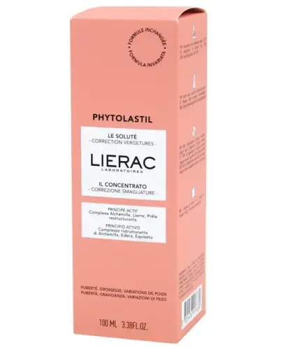 Lierac Phytolastil Koncentrat korygujący rozstępy, 100 ml - Przyspiesza regresję rozstępów