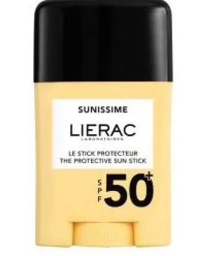 Lierac Sunissime Sztyft ochronny SPF 50+, 10 g - Chroni przed słońcem i wzmacnia opaleniznę