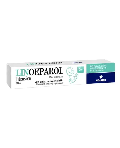 Linoeparol Intensive, maść 30 ml - Do pielęgnacj i ochrony okolic podpieluszkowych