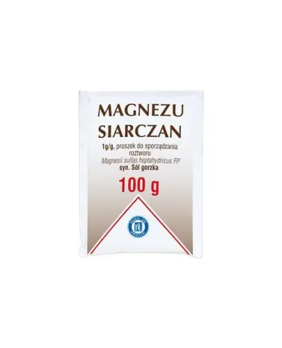 Magnezu Siarczan, 100 g - Środek przeczyszczający