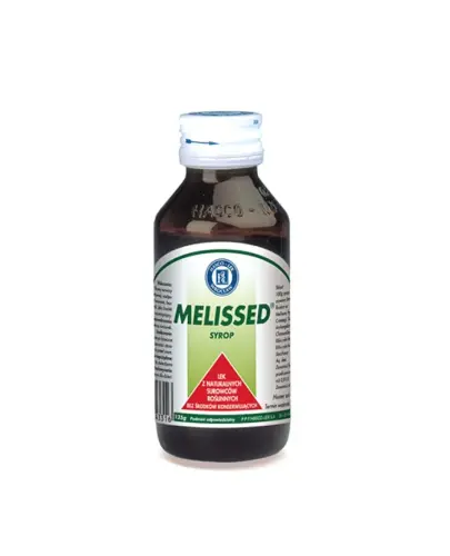 Melissed, 490 mg/5 ml, syrop,  125 g - Leczniczy produkt roślinny z m.in. płynnym wyciągiem z ziela melisy