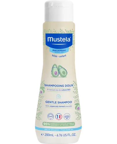 Mustela Bebe Szampon,  200ml - Przeznaczony do codziennego stosowania