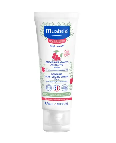 Mustela łagodzący krem, 40ml - Dla dzieci 