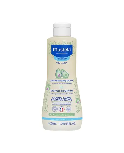 Mustela Bebe-Enfant Delikatny szampon dla dzieci, 500 ml - Delikatny szampon dla niemowląt i dzieci