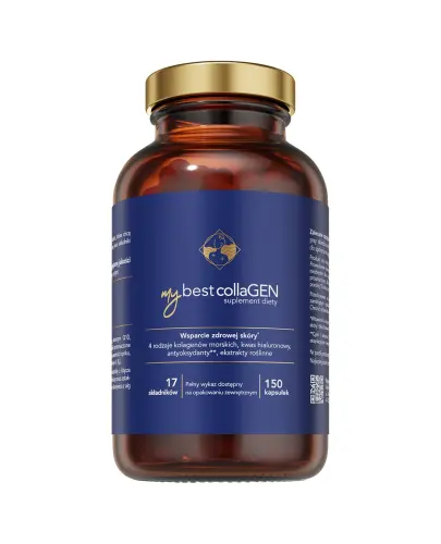 MyBestCollaGEN, 150 kapsułek - 4 rodzaje kolagenów morskich