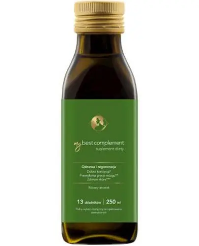 MyBestComplement, 250 ml - Zawiera oleje z wątroby dorsza, wątroby rekina, nasion czarnuszki