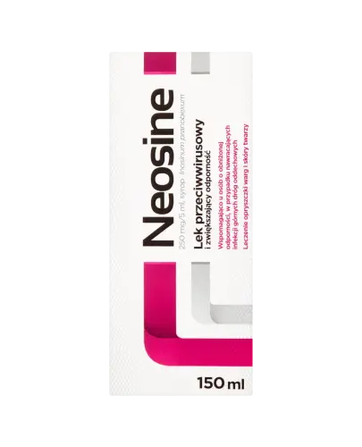 Neosine, 150 ml - Inosinum pranobexum 250 mg/5 ml, syrop