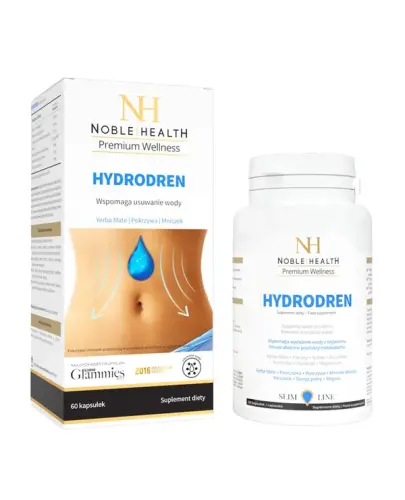 Noble Health Hydrodren, 60 kapsułek - Z pokrzywą i mniszkiem 