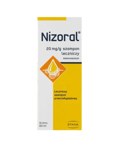 Nizoral 20 mg/g, 60 ml - Szampon przeciwłupieżowy