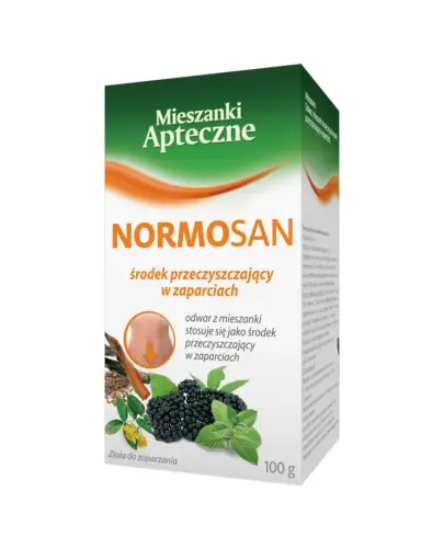 Normosan, 100 g - Produkt ziołowy w postaci ziół do zaparzania